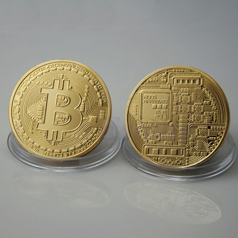Bitcoin Gold Plated Token