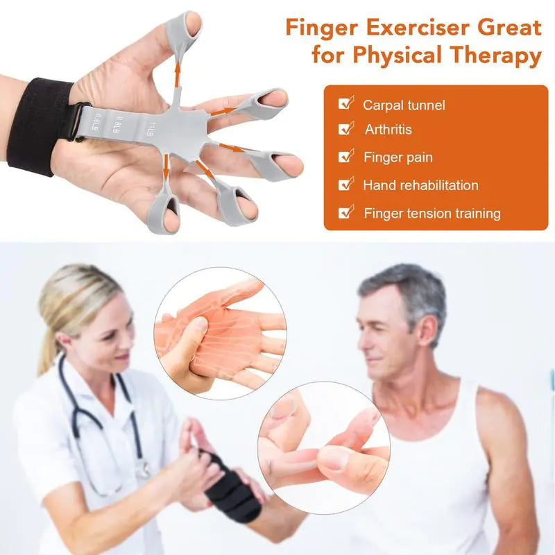 Silicone Gripster Grip Strengthener